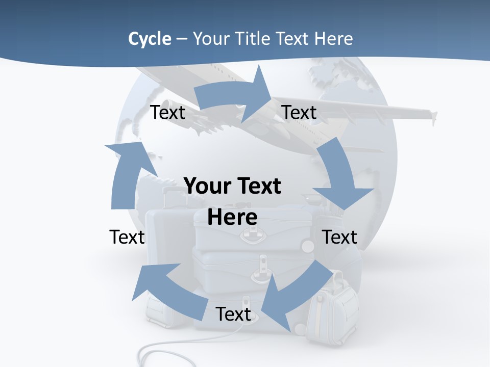 Computer Attach Yellow PowerPoint Template