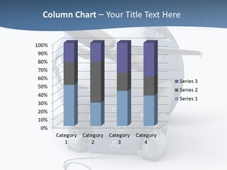 Computer Attach Yellow PowerPoint Template