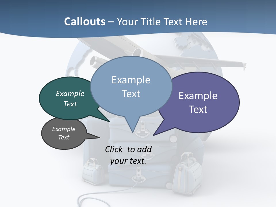 Computer Attach Yellow PowerPoint Template