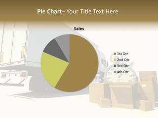 Truck Pickup Heap PowerPoint Template