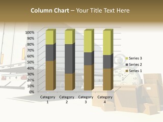 Truck Pickup Heap PowerPoint Template