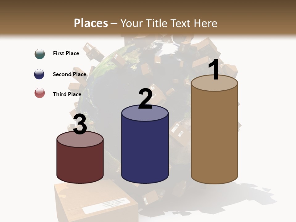 Journey Suitcase Charter PowerPoint Template