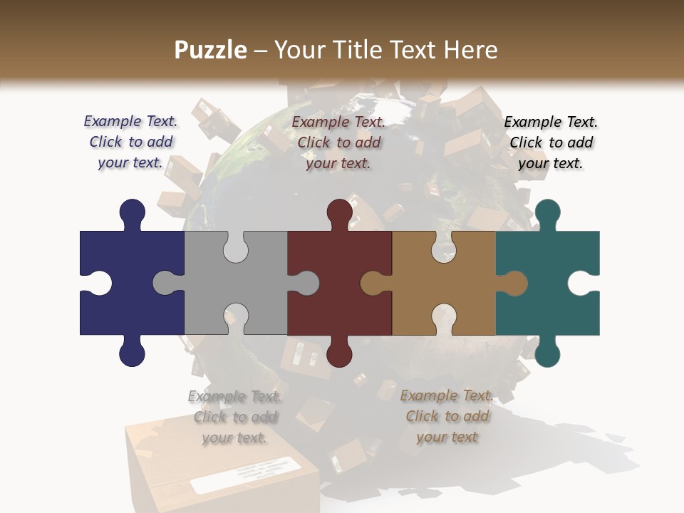 Journey Suitcase Charter PowerPoint Template