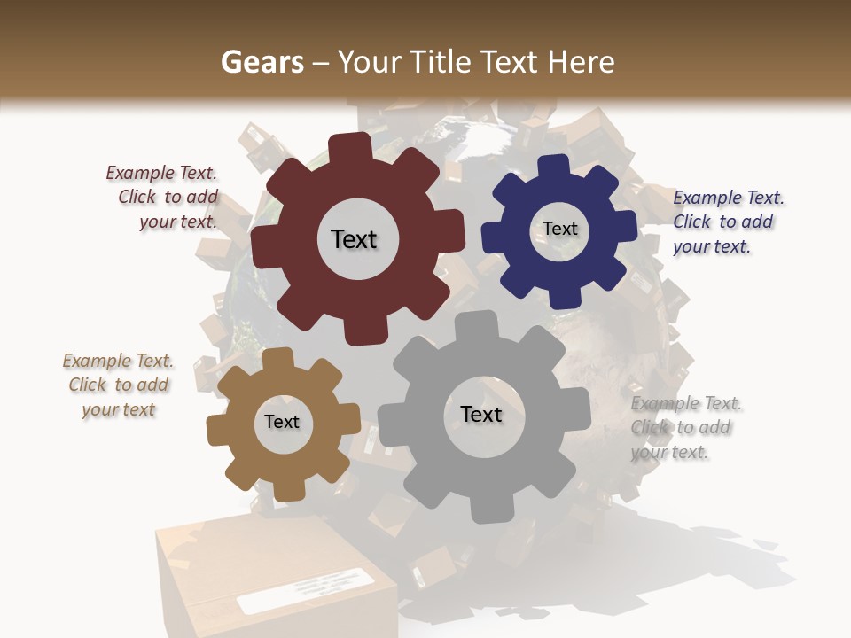 Journey Suitcase Charter PowerPoint Template