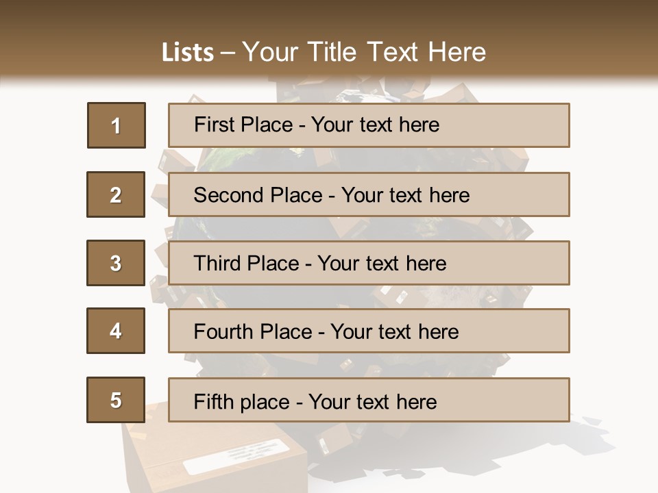 Journey Suitcase Charter PowerPoint Template