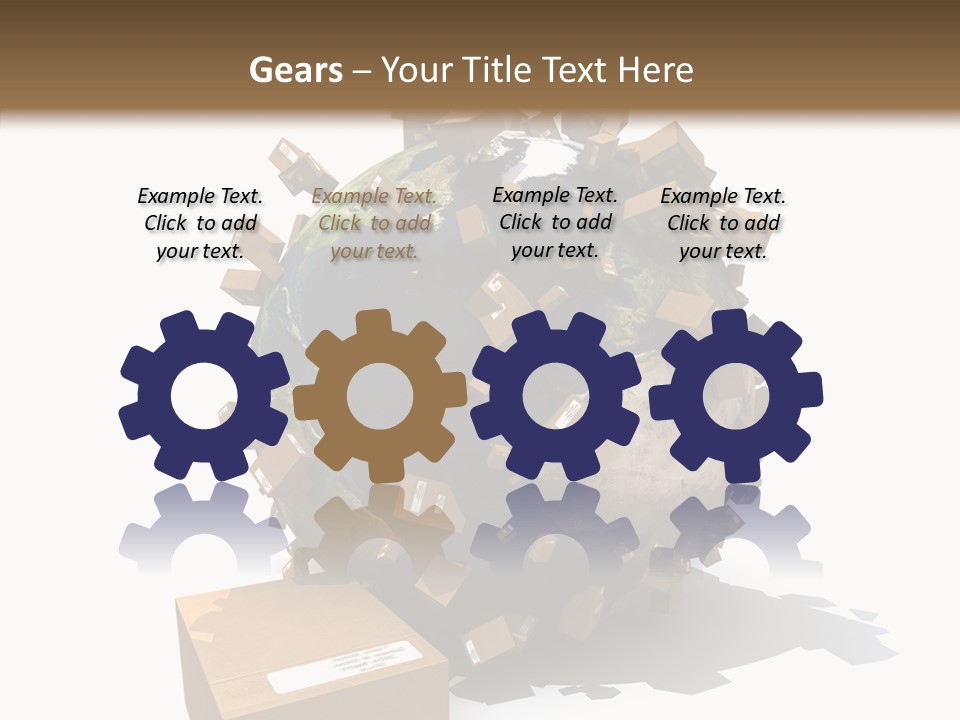 Journey Suitcase Charter PowerPoint Template