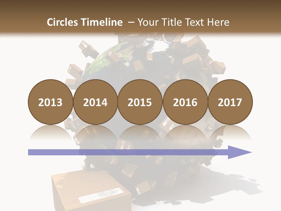 Journey Suitcase Charter PowerPoint Template