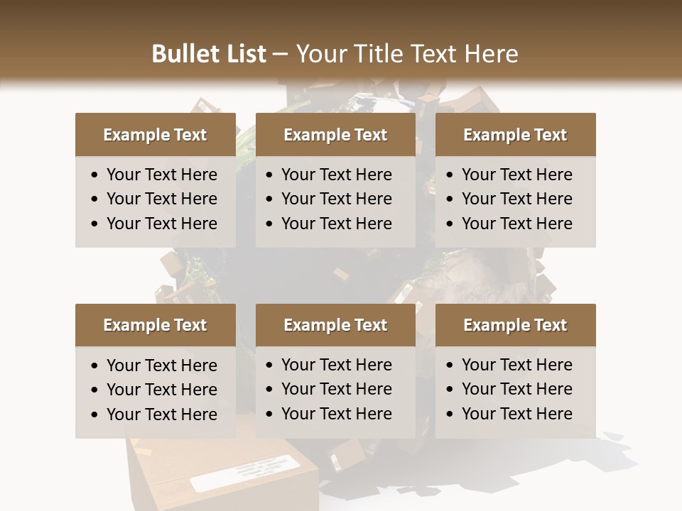 Journey Suitcase Charter PowerPoint Template