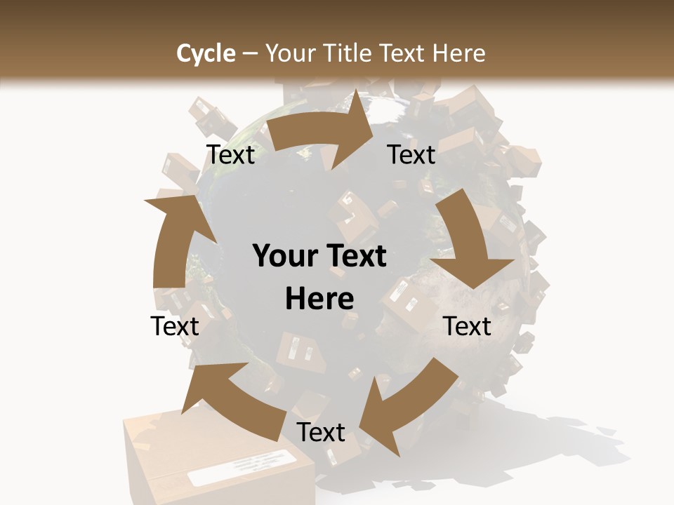 Journey Suitcase Charter PowerPoint Template