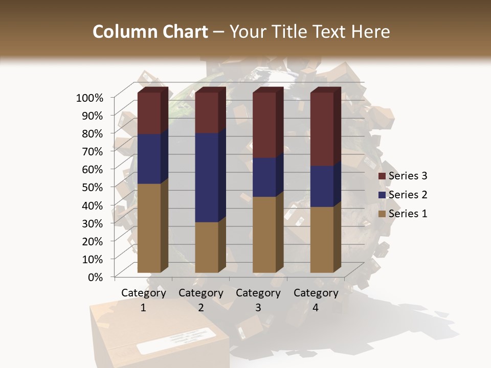 Journey Suitcase Charter PowerPoint Template