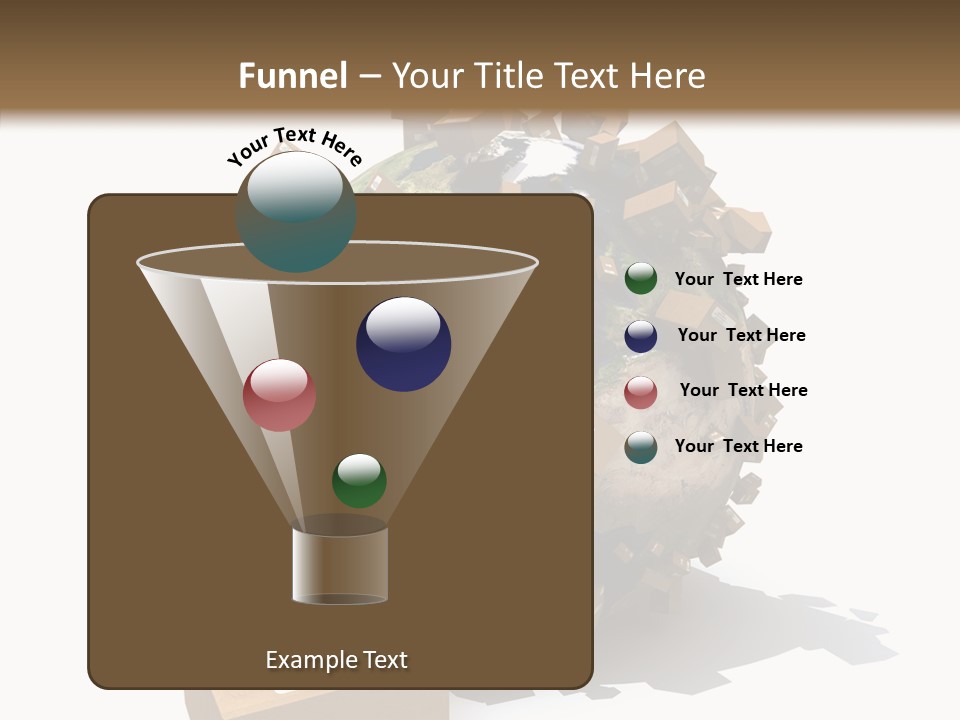 Journey Suitcase Charter PowerPoint Template
