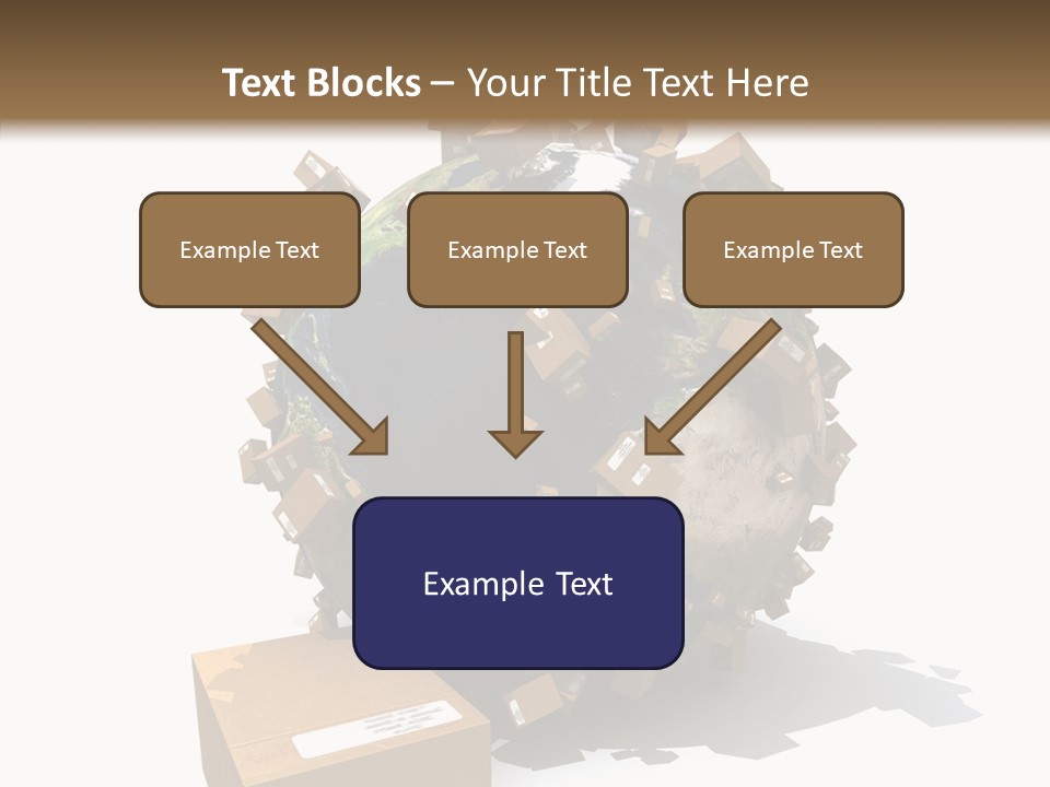Journey Suitcase Charter PowerPoint Template