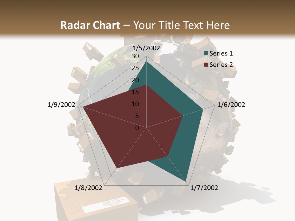 Journey Suitcase Charter PowerPoint Template