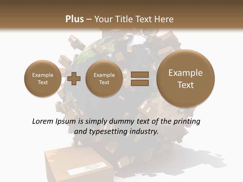 Journey Suitcase Charter PowerPoint Template