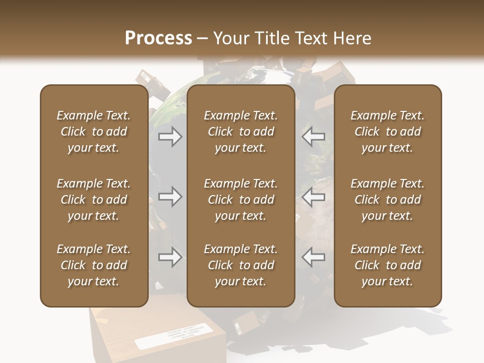 Journey Suitcase Charter PowerPoint Template