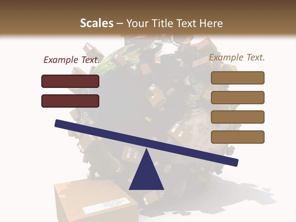 Journey Suitcase Charter PowerPoint Template