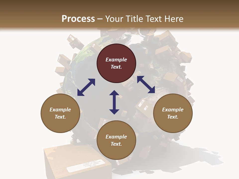 Journey Suitcase Charter PowerPoint Template