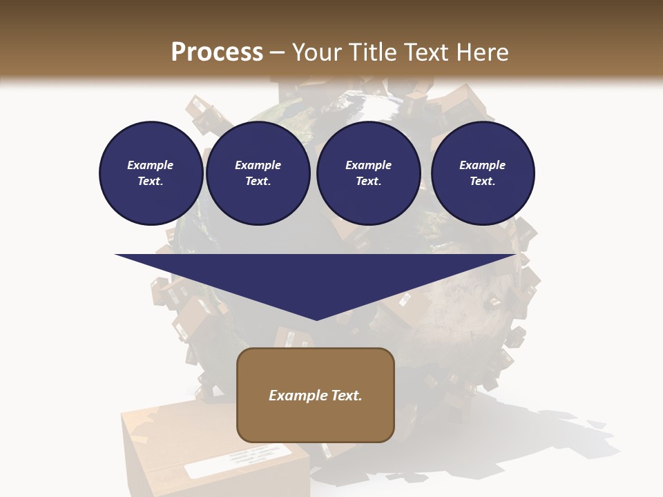 Journey Suitcase Charter PowerPoint Template