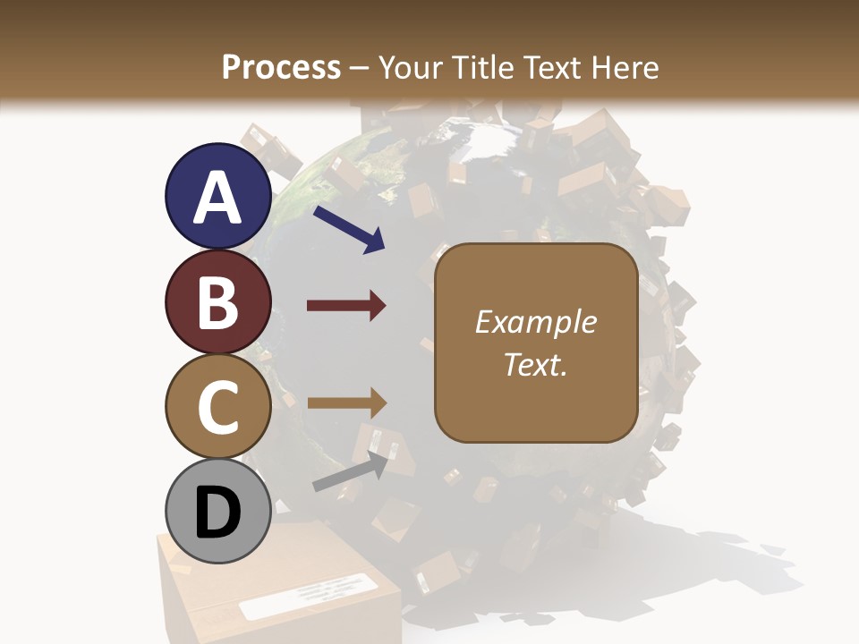 Journey Suitcase Charter PowerPoint Template