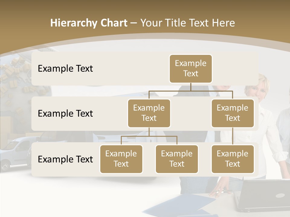 Follow Up Cardboard Box Air PowerPoint Template