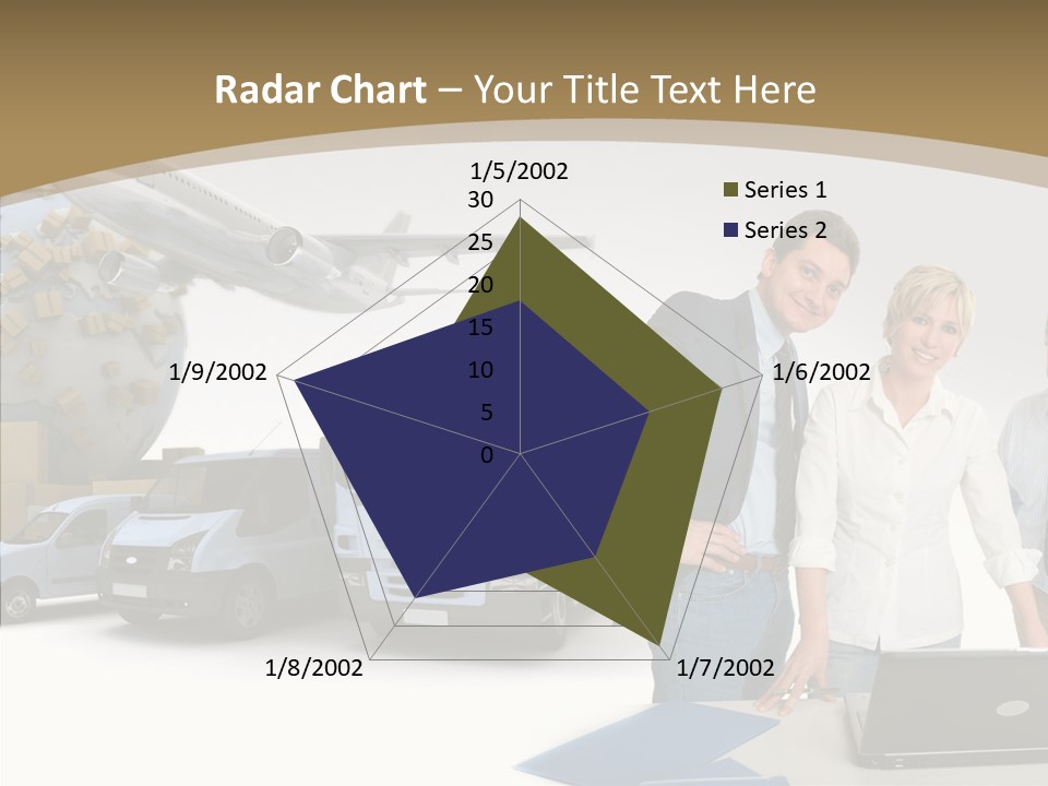 Follow Up Cardboard Box Air PowerPoint Template