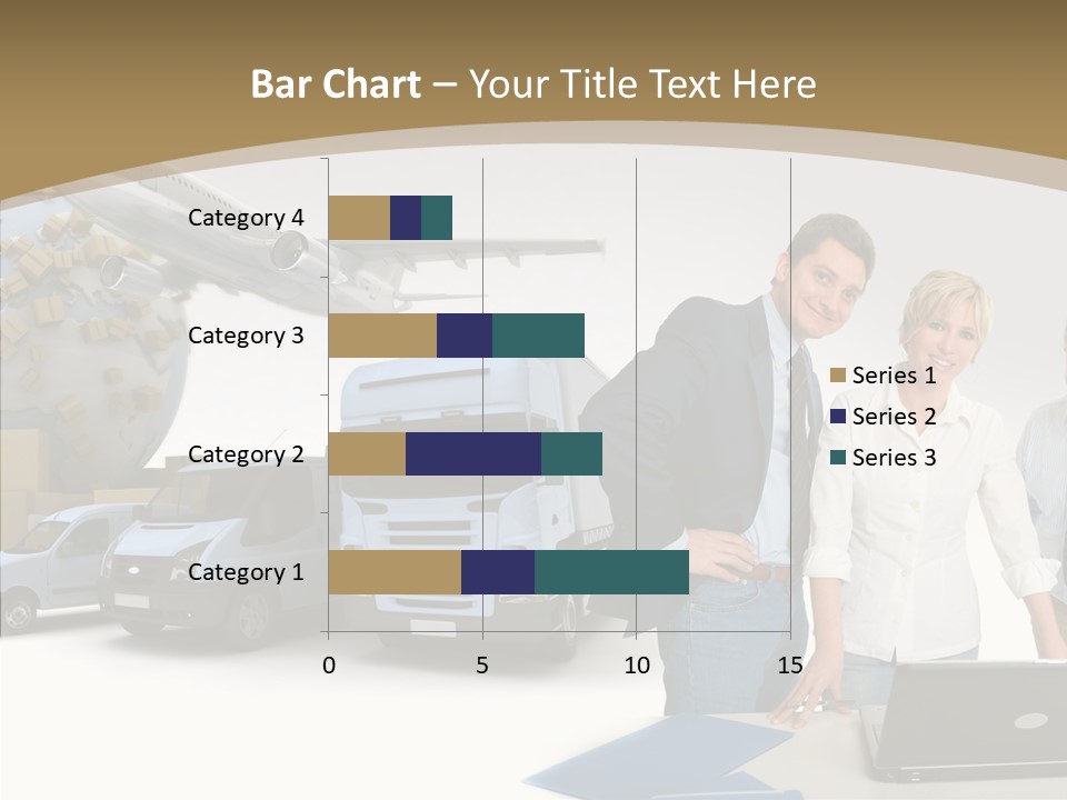 Follow Up Cardboard Box Air PowerPoint Template