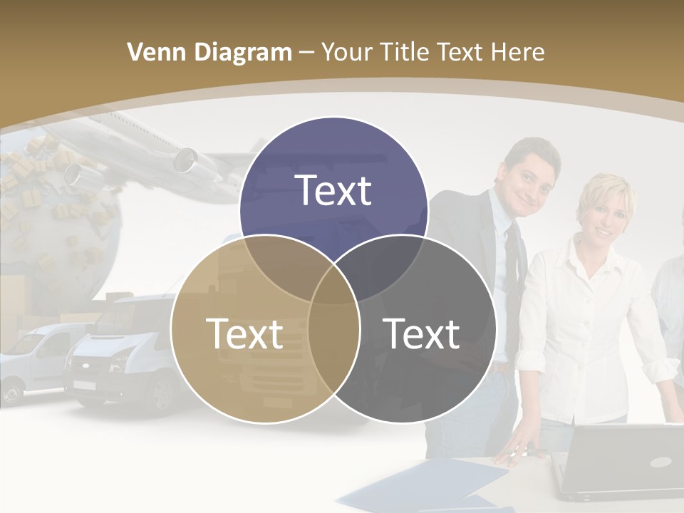 Follow Up Cardboard Box Air PowerPoint Template