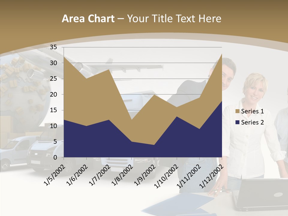 Follow Up Cardboard Box Air PowerPoint Template