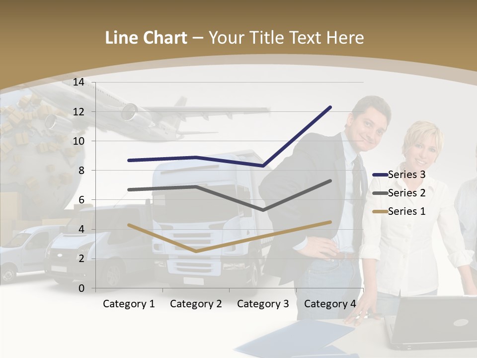 Follow Up Cardboard Box Air PowerPoint Template