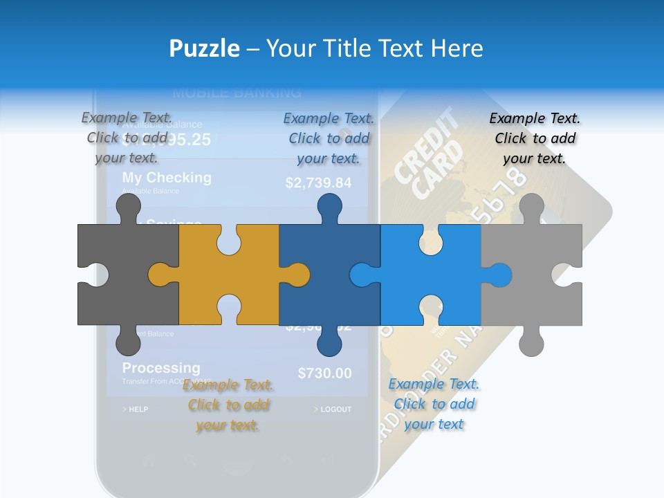Commerce Review Isolated PowerPoint Template