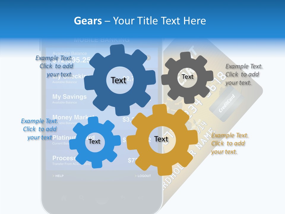 Commerce Review Isolated PowerPoint Template
