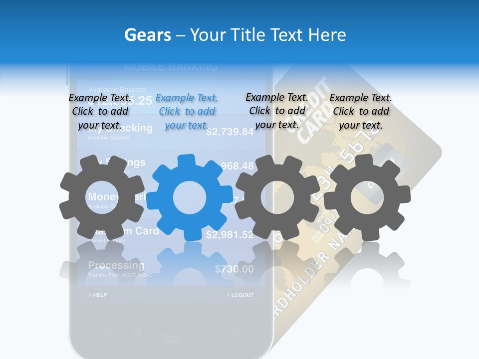 Commerce Review Isolated PowerPoint Template