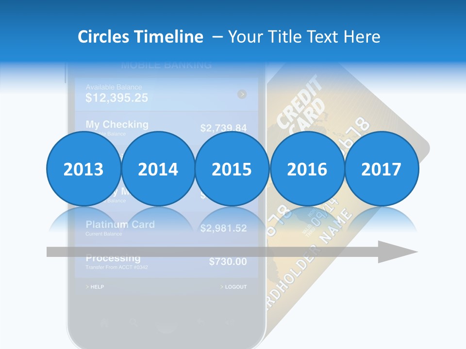 Commerce Review Isolated PowerPoint Template