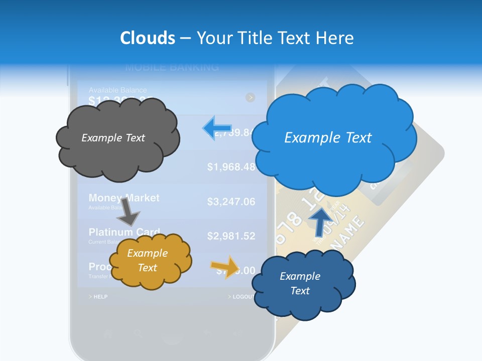 Commerce Review Isolated PowerPoint Template