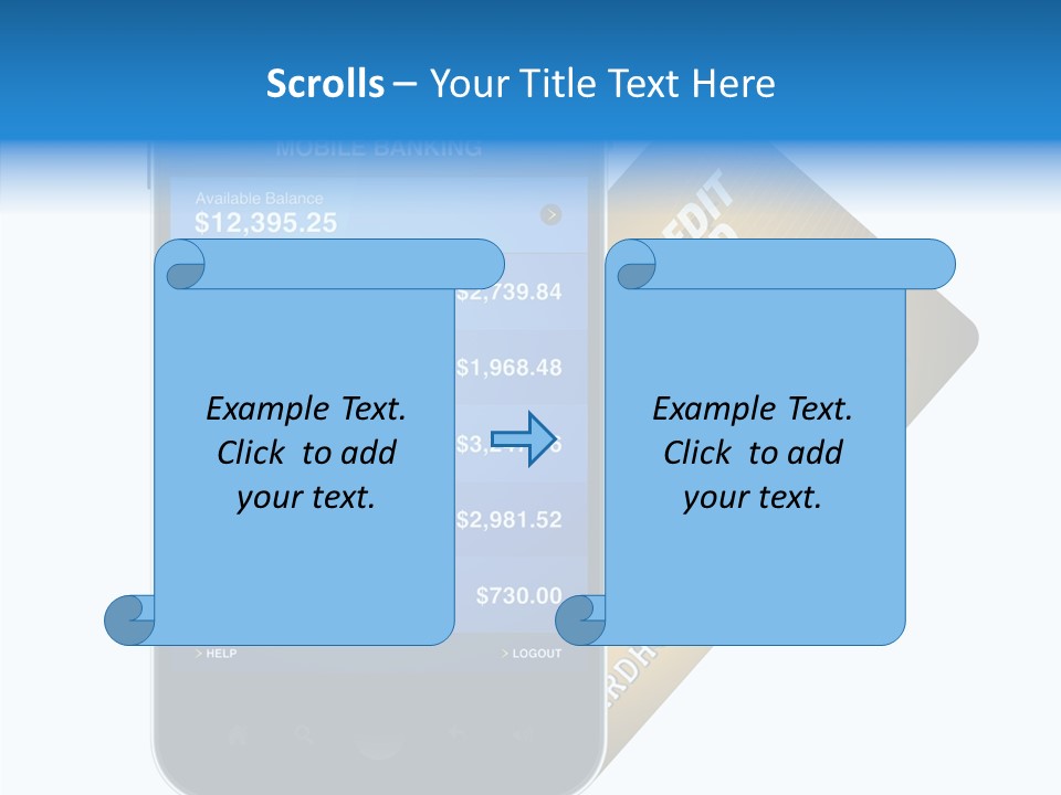 Commerce Review Isolated PowerPoint Template