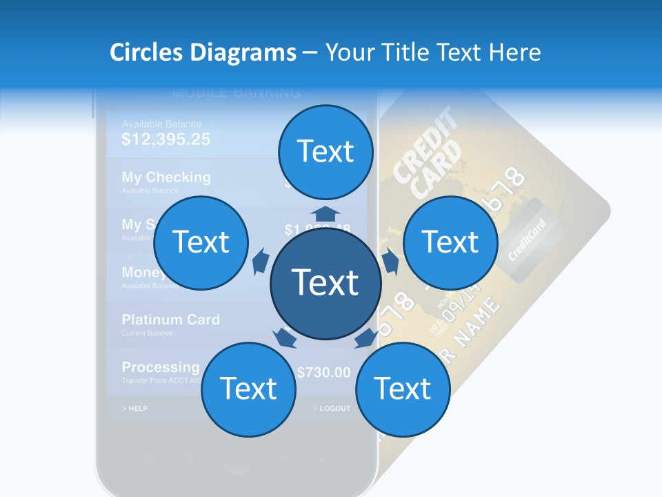 Commerce Review Isolated PowerPoint Template