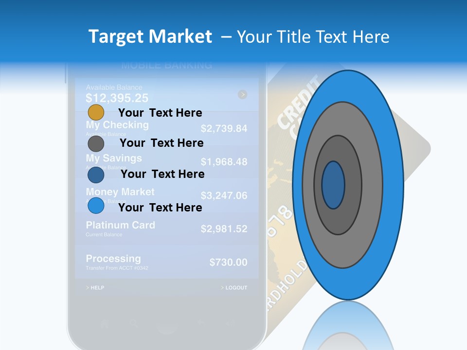 Commerce Review Isolated PowerPoint Template