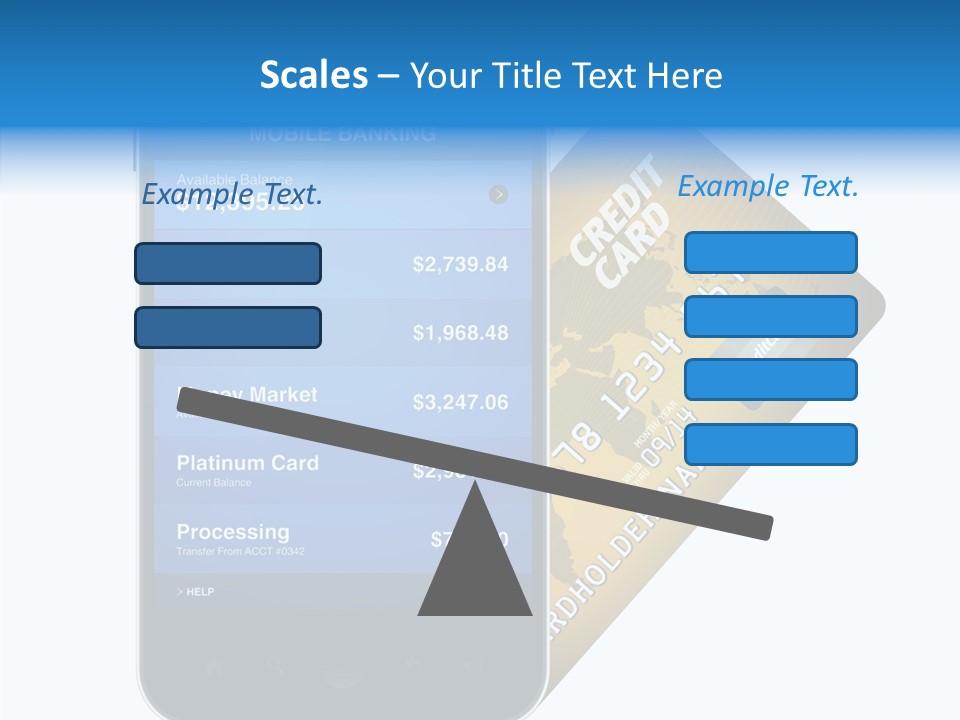 Commerce Review Isolated PowerPoint Template