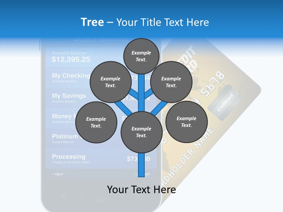 Commerce Review Isolated PowerPoint Template