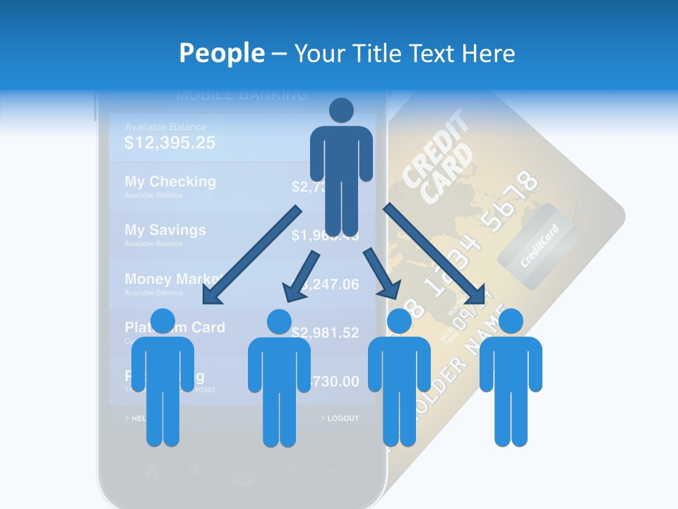 Commerce Review Isolated PowerPoint Template