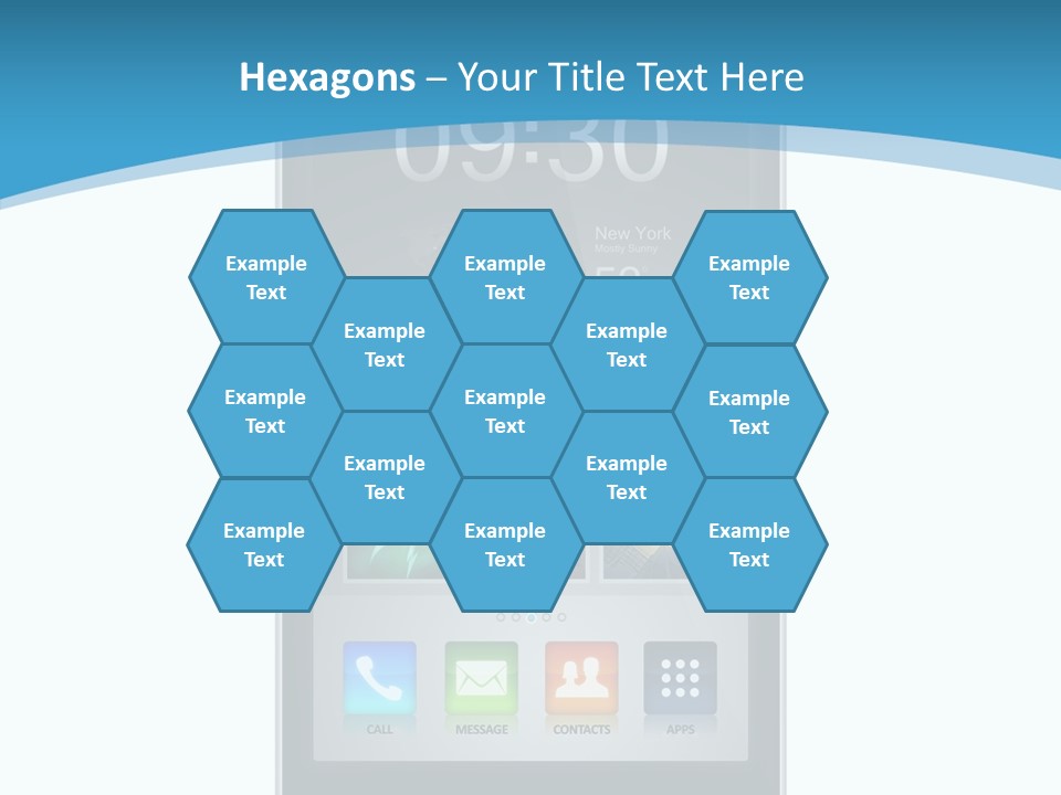 Isolated Mp Player Concept PowerPoint Template