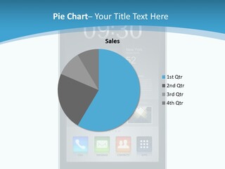 Isolated Mp Player Concept PowerPoint Template