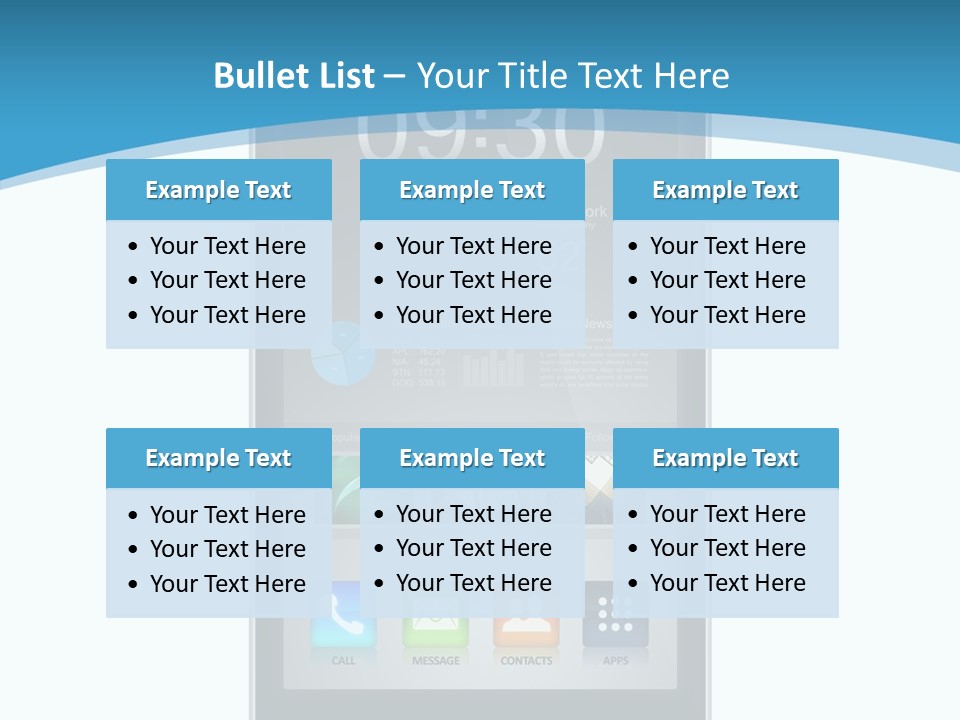 Isolated Mp Player Concept PowerPoint Template
