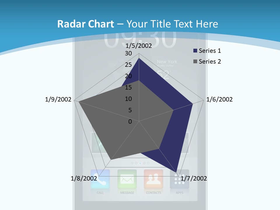 Isolated Mp Player Concept PowerPoint Template