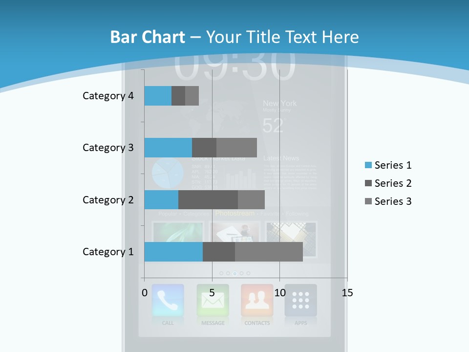 Isolated Mp Player Concept PowerPoint Template