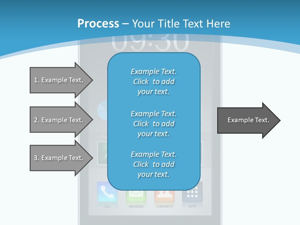 Isolated Mp Player Concept PowerPoint Template
