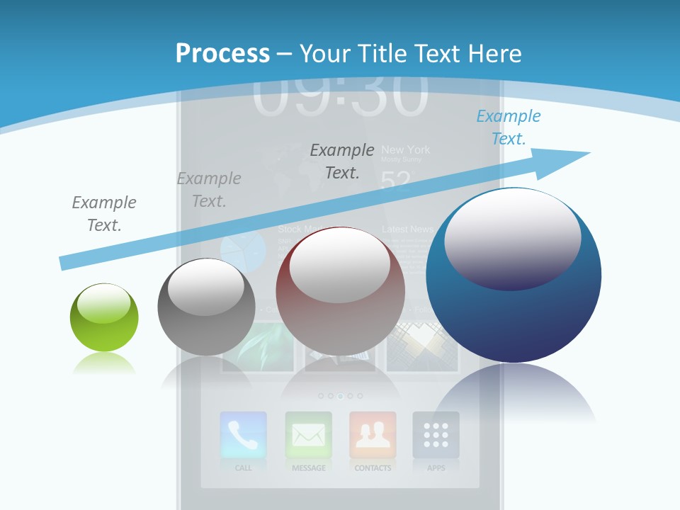 Isolated Mp Player Concept PowerPoint Template