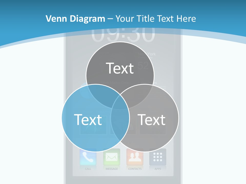 Isolated Mp Player Concept PowerPoint Template