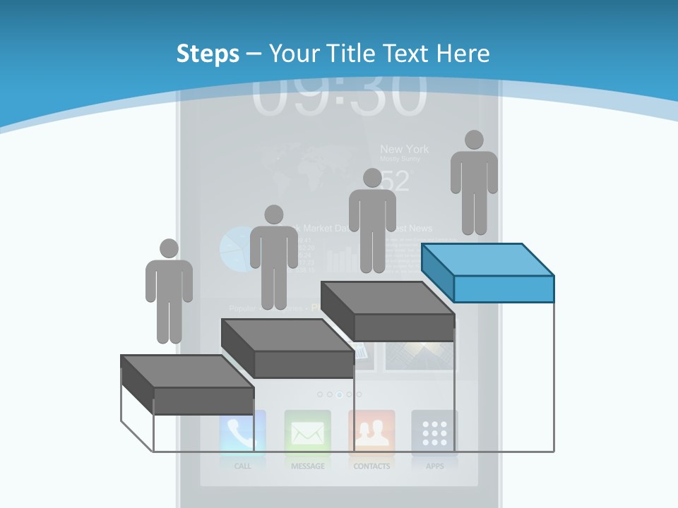 Isolated Mp Player Concept PowerPoint Template