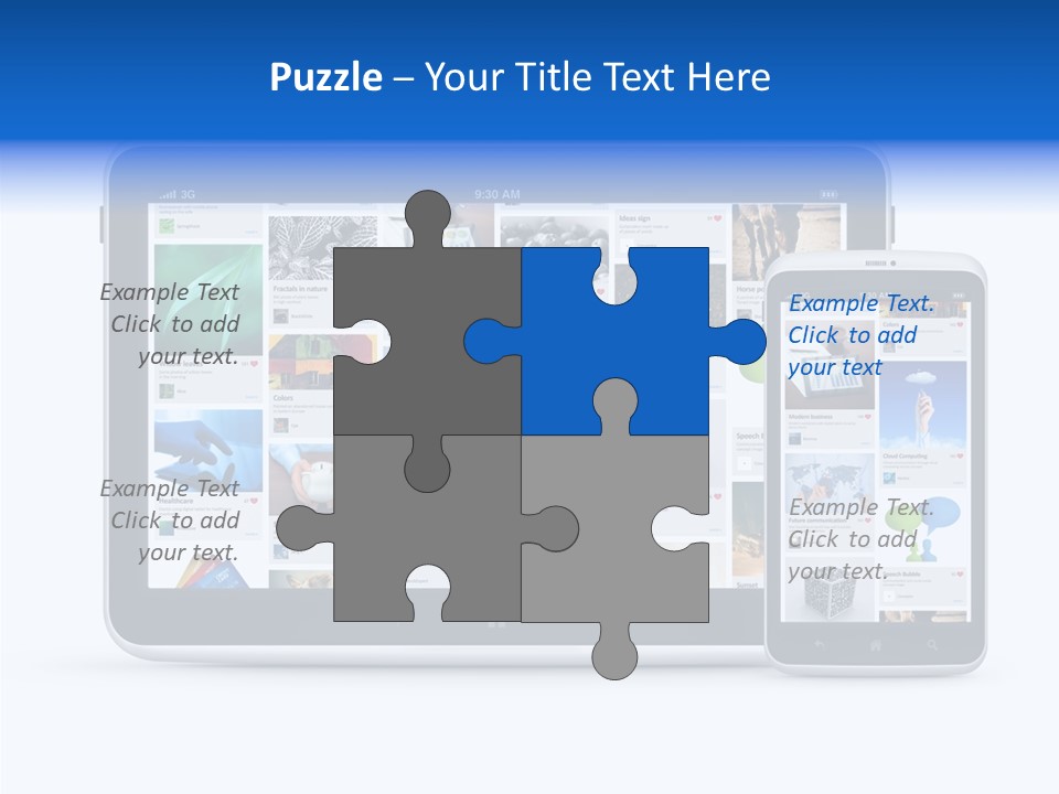 Desktop Smart Software PowerPoint Template